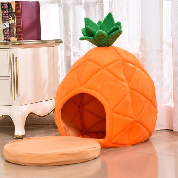 cat beds & furniture adorable cute pineapple fruit pets bed cartoon pet kennel small nest room four seasons universal
cat beds & furniture adorable cute pineapple fruit pets bed cartoon pet kennel small nest room four seasons universal