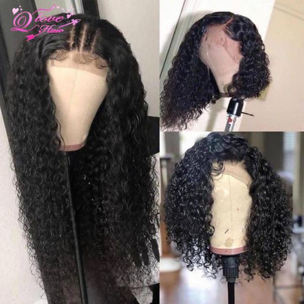 13x4 lace front wigs 100% brazilian human hair lace frontal wigs curly wave remy hair 150% density pre plucked, Black;brown
13x4 lace front wigs 100% brazilian human hair lace frontal wigs curly wave remy hair 150% density pre plucked, Black;brown