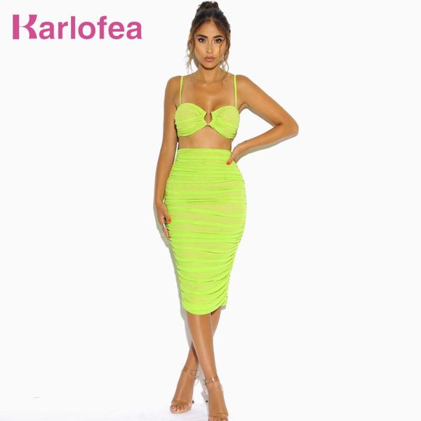 karlofea summer lovely mesh ruched two piece dress chic neon green pink bodycon midi dress outwear new night club vestidos, Black;gray
karlofea summer lovely mesh ruched two piece dress chic neon green pink bodycon midi dress outwear new night club vestidos, Black;gray