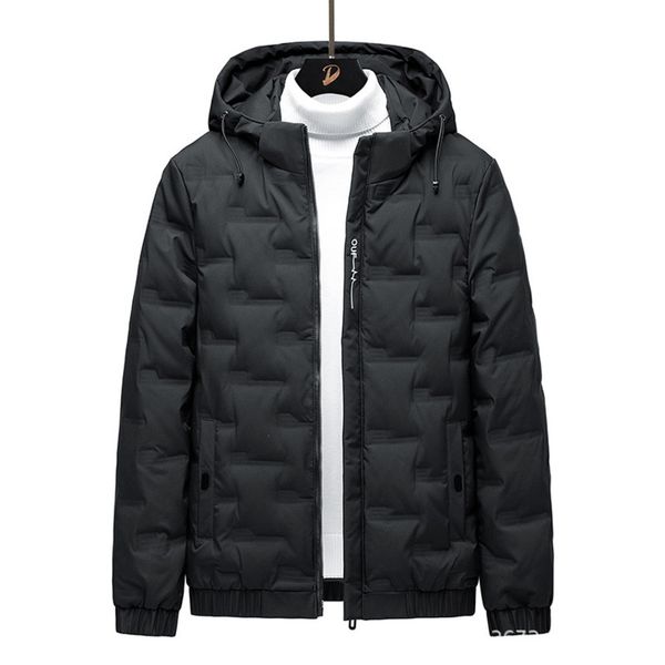 Men's down light and thin short 2021 winter new trend hooded et handsome fashion men's wear, Black
Men's down light and thin short 2021 winter new trend hooded et handsome fashion men's wear, Black