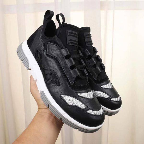 mens twist sneakers designers twist technical trainers mesh and leather upper lace-up men trainers rubber sloe runners shoes with box, Black
mens twist sneakers designers twist technical trainers mesh and leather upper lace-up men trainers rubber sloe runners shoes with box, Black