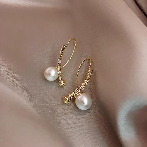 dangle & chandelier 2021 classic celebrity style pearl earrings south korean women's jewelry temperament european and american fashion, Silver
dangle & chandelier 2021 classic celebrity style pearl earrings south korean women's jewelry temperament european and american fashion, Silver