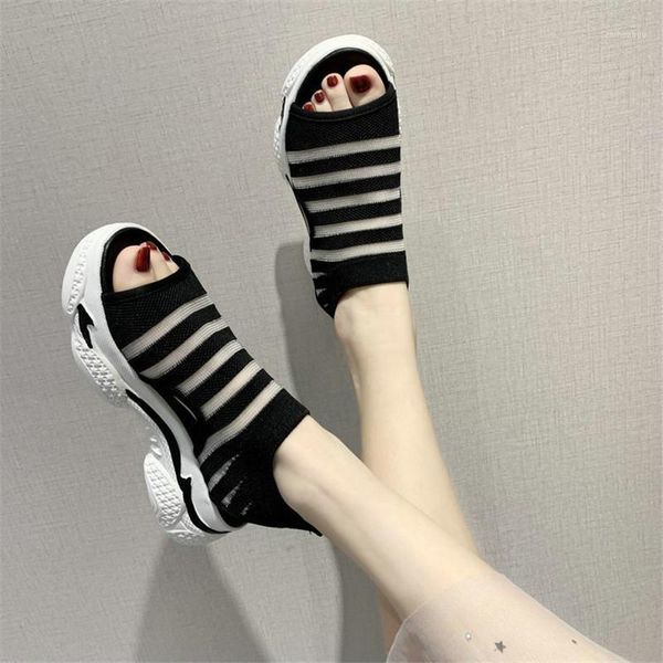 sandals female 2020 summer new korean version wild thick bottom flying woven breathable mesh beach sports sandals female1, Black
sandals female 2020 summer new korean version wild thick bottom flying woven breathable mesh beach sports sandals female1, Black