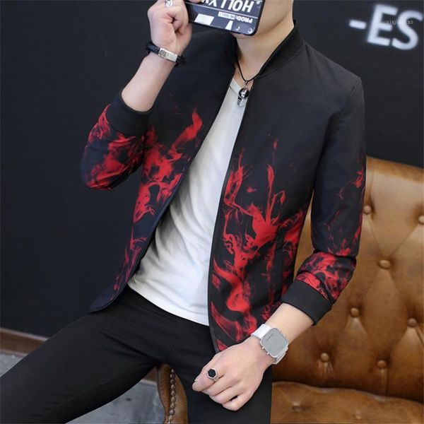 men's jacket spring new casual slim fit male clothing streetwear baseball sport outwear maggie's walker thin collar jacket 20201, Black;brown
men's jacket spring new casual slim fit male clothing streetwear baseball sport outwear maggie's walker thin collar jacket 20201, Black;brown