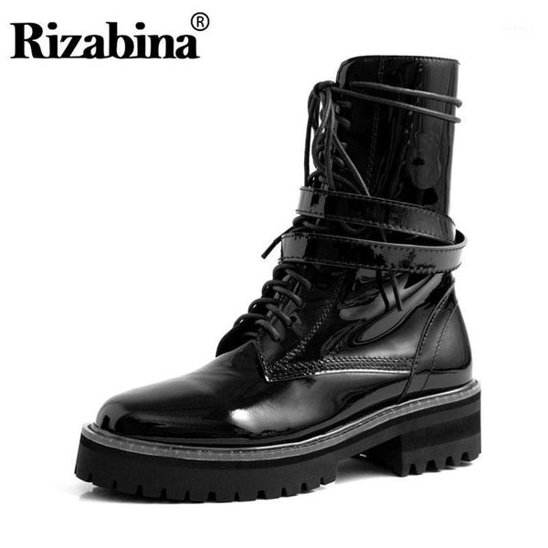 boots rizabina women knee high genuine leather motorcycle cross strap buckle round toe footwear size 34-401, Black
boots rizabina women knee high genuine leather motorcycle cross strap buckle round toe footwear size 34-401, Black