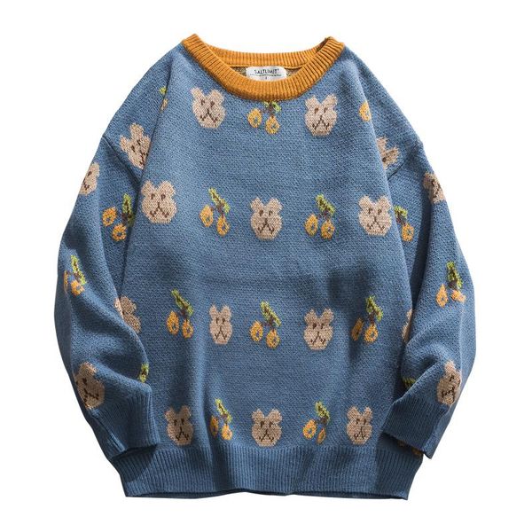 pullover winter men sweater fashion big size undefined korean clothes mens streetwear roupas masculinas knit sweater ea60my, White;black
pullover winter men sweater fashion big size undefined korean clothes mens streetwear roupas masculinas knit sweater ea60my, White;black