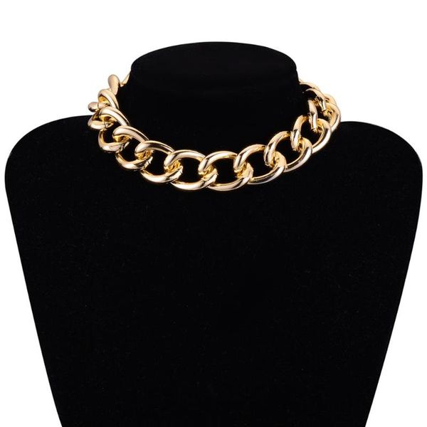 chokers curb cuban miami chunky thick chain choker necklace for women men statement punk hip hop neck collar jewelry gold color, Golden;silver
chokers curb cuban miami chunky thick chain choker necklace for women men statement punk hip hop neck collar jewelry gold color, Golden;silver