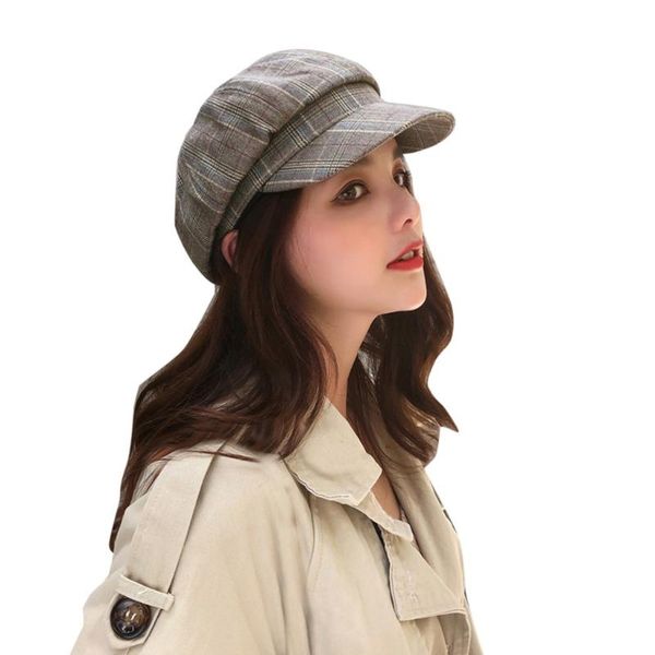 2020 winter hats for women vintage women winter plaid hat newsboy beret capberets autumn men cap hats berets beanie, Blue;gray
2020 winter hats for women vintage women winter plaid hat newsboy beret capberets autumn men cap hats berets beanie, Blue;gray