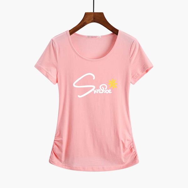 2021 new new summer t shirt casual short sleeve cotton plus size tee women clothes camiseta feminina solid regular mzb6, White
2021 new new summer t shirt casual short sleeve cotton plus size tee women clothes camiseta feminina solid regular mzb6, White