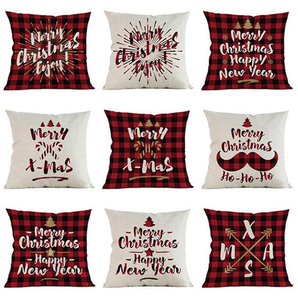 cushion/decorative pillow 2021 tartan check christmas greetings blessing words throw pillowcase home sofa room chair car year decorative cus
cushion/decorative pillow 2021 tartan check christmas greetings blessing words throw pillowcase home sofa room chair car year decorative cus