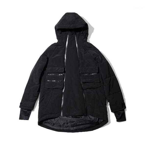 men's down & parkas pupil travel cotton padded jacket parka double zipper techwear darkwear ninjawear streetwear japanese style1, Black
men's down & parkas pupil travel cotton padded jacket parka double zipper techwear darkwear ninjawear streetwear japanese style1, Black