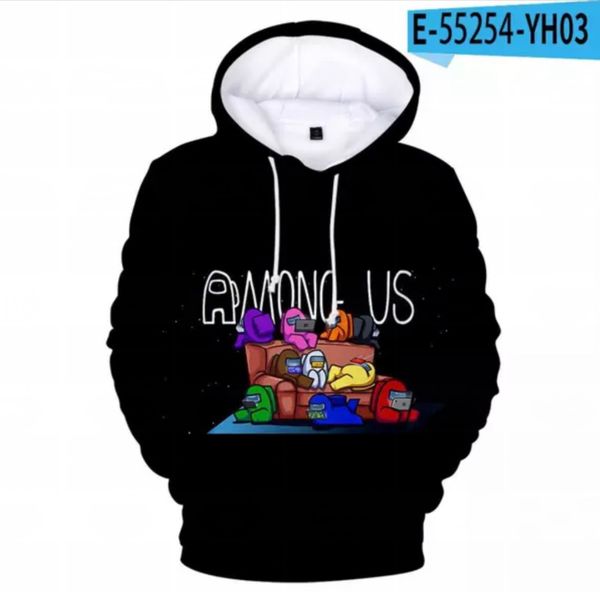 sweatshirt men women fashion harajuku boy girl autumn hooded pullovers cartoon print among us hoodies, Black
sweatshirt men women fashion harajuku boy girl autumn hooded pullovers cartoon print among us hoodies, Black