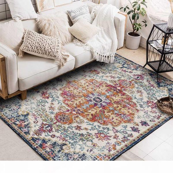 retro morocco style living room carpets geometric kitchen living room decor area rugs persian bedroom bedside non-slip floor mat