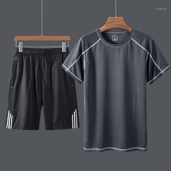 short-sleeved t-shirt men's summer comfortable viscose fiber men's sports dad summer suit quick-drying thin suit1, Gray
short-sleeved t-shirt men's summer comfortable viscose fiber men's sports dad summer suit quick-drying thin suit1, Gray