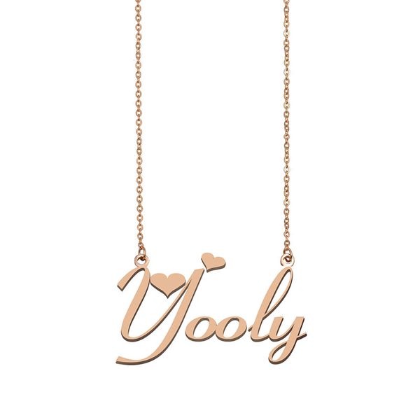 yooly name necklace custom nameplate pendant for women girls birthday gift kids friends jewelry 18k gold plated stainless steel, Silver
yooly name necklace custom nameplate pendant for women girls birthday gift kids friends jewelry 18k gold plated stainless steel, Silver