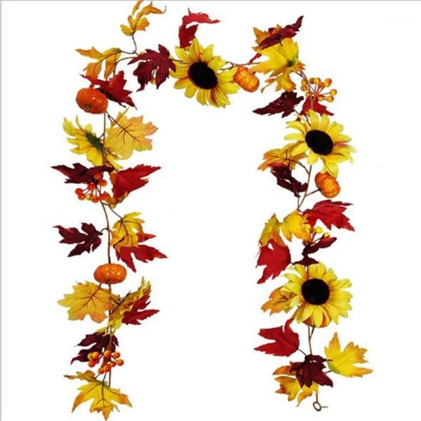 artificial plant sunflower pumpkin vine fake cane home decor wedding decor garden thanksgiving halloween1
artificial plant sunflower pumpkin vine fake cane home decor wedding decor garden thanksgiving halloween1