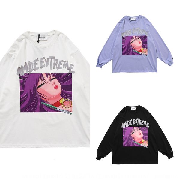 tkpa autumn and winter men's new harajuku street hip hop two dimensional t-shirt animation girl head print long sleeve t-shirt man fjkt, Blue
tkpa autumn and winter men's new harajuku street hip hop two dimensional t-shirt animation girl head print long sleeve t-shirt man fjkt, Blue