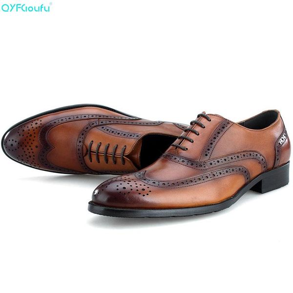 qyfcioufu марка башмаки мужские ботинки платья oxfords 100% натуральная кожа мода ручной конструкторы формальные италия бизнес обувь, Black
qyfcioufu марка башмаки мужские ботинки платья oxfords 100% натуральная кожа мода ручной конструкторы формальные италия бизнес обувь, Black