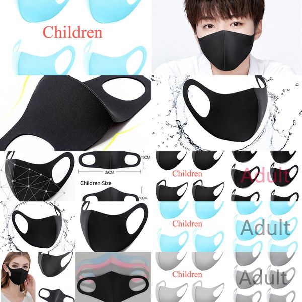 u5a08& supplies face mouth cover festive mask respirator dustproof washable reusable ice silk party masks tools boom 4