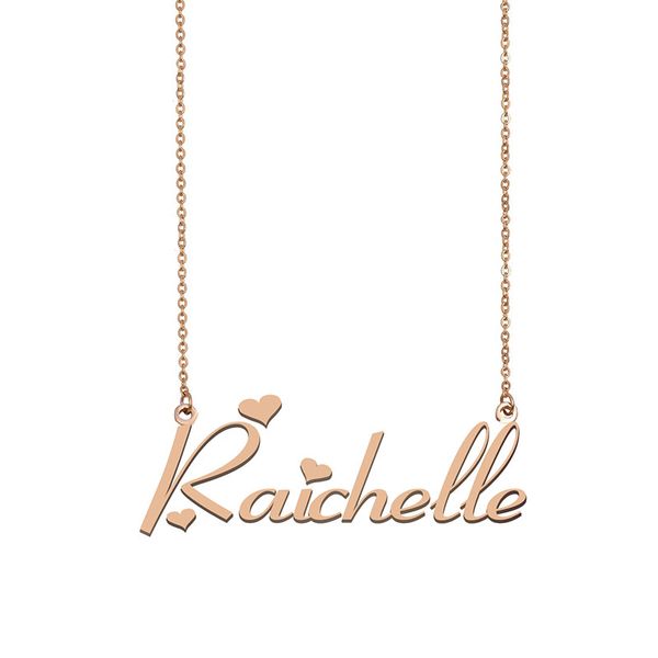 Raichelle Name Necklace Custom Nameplate Pendant for Women Girls Birthday Gift Kids Best Friends Jewelry 18k Gold Plated Stainless Steel, Silver
Raichelle Name Necklace Custom Nameplate Pendant for Women Girls Birthday Gift Kids Best Friends Jewelry 18k Gold Plated Stainless Steel, Silver