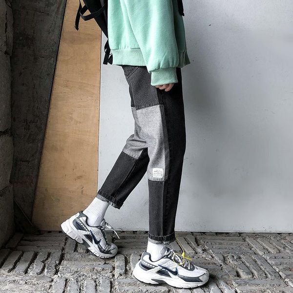 2020 autumn and winter new style joint cool washing jeans mens pencil pants loose-fit korean-style teenager, Blue
2020 autumn and winter new style joint cool washing jeans mens pencil pants loose-fit korean-style teenager, Blue