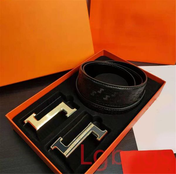 luxury designer belt h letter buckle fashion genuine leather women belts men waistband with 2 buckles gift box, Black;brown
luxury designer belt h letter buckle fashion genuine leather women belts men waistband with 2 buckles gift box, Black;brown