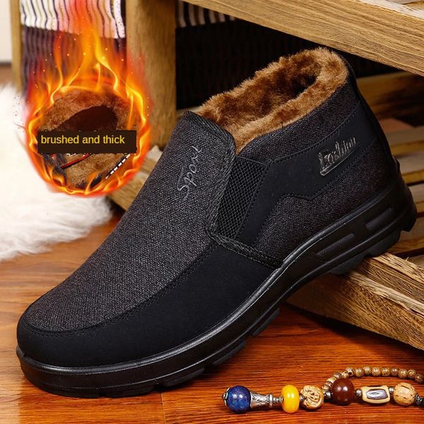 reetene warm boots men work winter cotton shoes for men big size 48 comfort mens boots casual winter shoes male, Black
reetene warm boots men work winter cotton shoes for men big size 48 comfort mens boots casual winter shoes male, Black