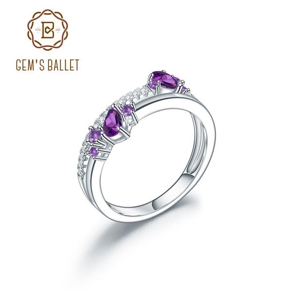 cluster rings gem's ballet 925 sterling silver wedding band ring natural amethyst birthstone finger for women fine jewelry, Golden;silver
cluster rings gem's ballet 925 sterling silver wedding band ring natural amethyst birthstone finger for women fine jewelry, Golden;silver