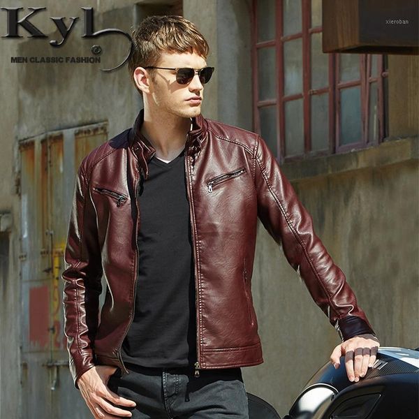 2021 men's popular handsome pu leather jacket punk new red leather jackets zipper men chupas de cuero hombre 6091, Black
2021 men's popular handsome pu leather jacket punk new red leather jackets zipper men chupas de cuero hombre 6091, Black