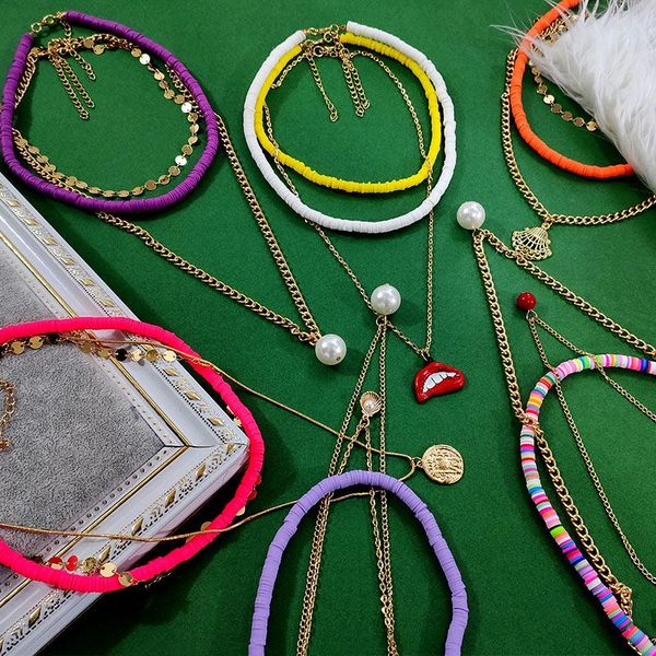 просто почувствуйте многослойная ручной работы смола choker ожерелье для женщин красочные bohemian золота цепи кулон ожерелья драгоценные ак, Silver
просто почувствуйте многослойная ручной работы смола choker ожерелье для женщин красочные bohemian золота цепи кулон ожерелья драгоценные ак, Silver