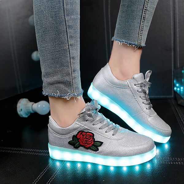 обувь размер 30-43 luminous женщины дети светящиеся кроссовки подошва usb зарядный дети led подсветка тапочка для мальчиков девочек, Black;red
обувь размер 30-43 luminous женщины дети светящиеся кроссовки подошва usb зарядный дети led подсветка тапочка для мальчиков девочек, Black;red