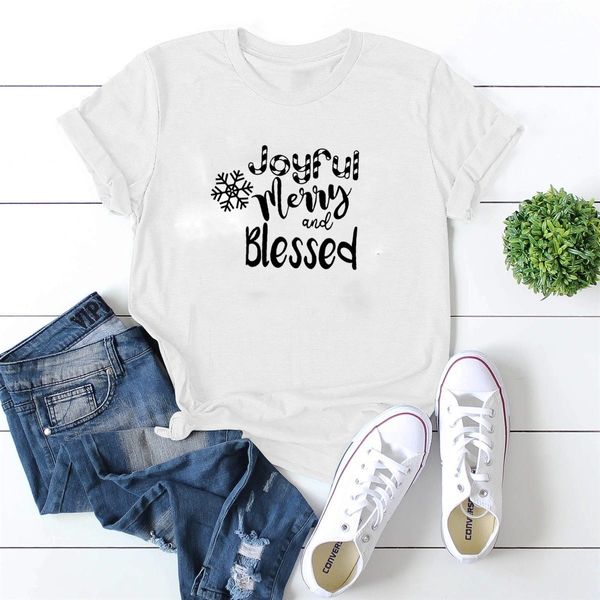 lh2024 new summer fashion trendy sports joyful merry blessed english printing round neck casual all-match t-shirt, White
lh2024 new summer fashion trendy sports joyful merry blessed english printing round neck casual all-match t-shirt, White