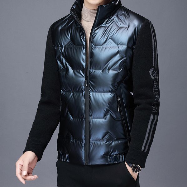 grade new brand casual fashion parka men duck down winter coat warm shiny black bubble puffer jacket men's clothing 201204
grade new brand casual fashion parka men duck down winter coat warm shiny black bubble puffer jacket men's clothing 201204