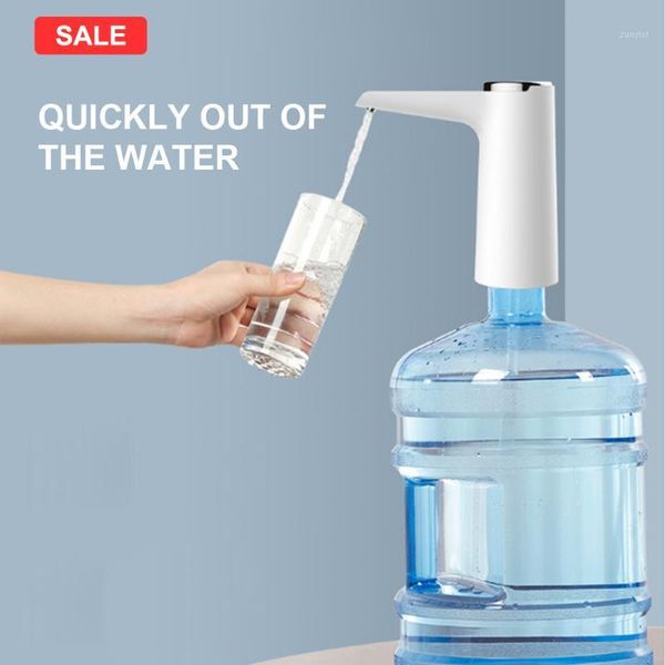 water dispenser automatic electric usb rechargeable portable pump gallon drinking bottle green/pink/white1
water dispenser automatic electric usb rechargeable portable pump gallon drinking bottle green/pink/white1