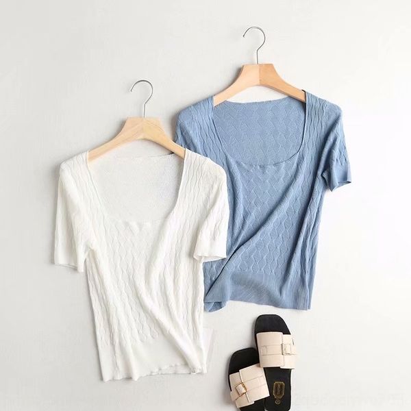 gphrc a1lph-529 women's wear 2020 summer new fashion small square collar a1lph-529 women's wear 2020 fashion slim t-shirt summer s, White
gphrc a1lph-529 women's wear 2020 summer new fashion small square collar a1lph-529 women's wear 2020 fashion slim t-shirt summer s, White