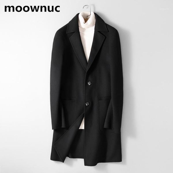 new brand mens double-faced woolen long coats winter men's classic thick business casual 2020 men wool & blends plus size m-3xl1, Black
new brand mens double-faced woolen long coats winter men's classic thick business casual 2020 men wool & blends plus size m-3xl1, Black