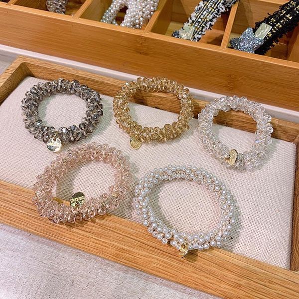 hair accessories handmade crystal imitation pearl bracelet head rope korean version of small and exquisite lady wild tie high ponytail
hair accessories handmade crystal imitation pearl bracelet head rope korean version of small and exquisite lady wild tie high ponytail