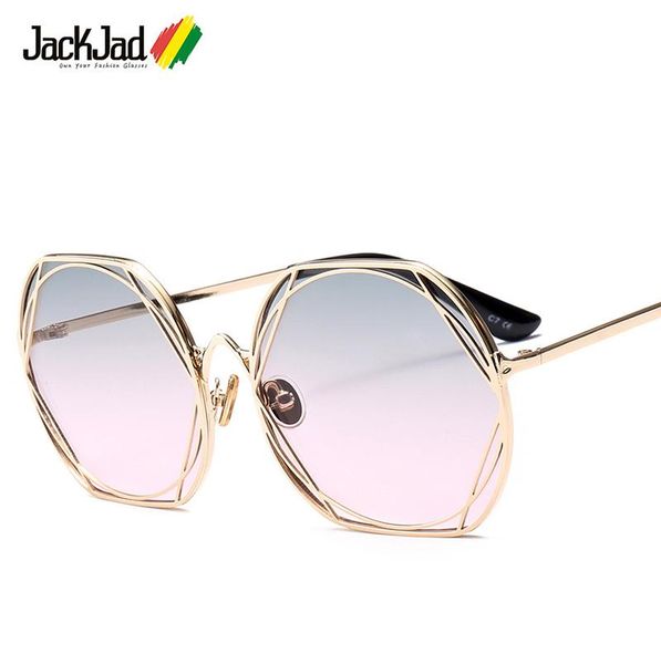 sunglasses jackjad fashion women hexagon metal mesh frame cool style gradient brand design sun glasses uv400 18044, White;black
sunglasses jackjad fashion women hexagon metal mesh frame cool style gradient brand design sun glasses uv400 18044, White;black