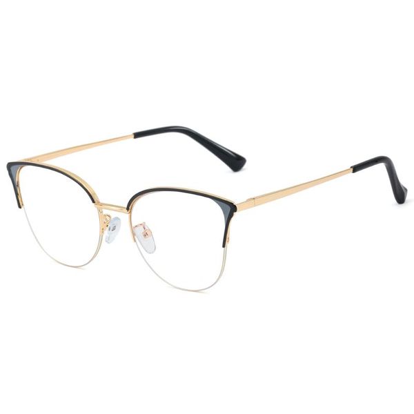 sunglasses veshion ladies blue light blocking glasses for computer metal gold cat eye frame women optical half clear lens, White;black
sunglasses veshion ladies blue light blocking glasses for computer metal gold cat eye frame women optical half clear lens, White;black