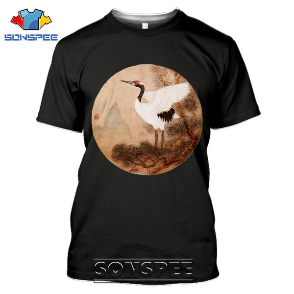 crane chinese style painting bird 3d print shirts harajuku harajuku hentai men clothing
crane chinese style painting bird 3d print shirts harajuku harajuku hentai men clothing