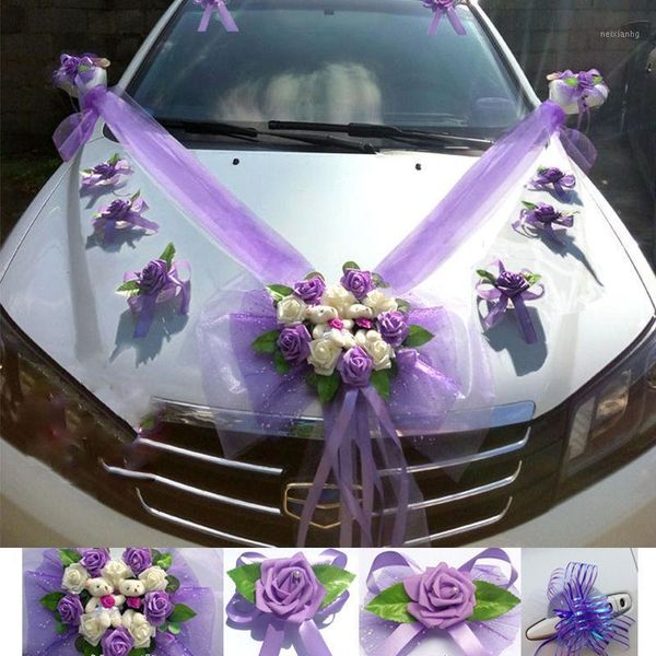 decorative flowers & wreaths artificiales heart-shaped wedding car decoration set valentine's day party festival supply1
decorative flowers & wreaths artificiales heart-shaped wedding car decoration set valentine's day party festival supply1