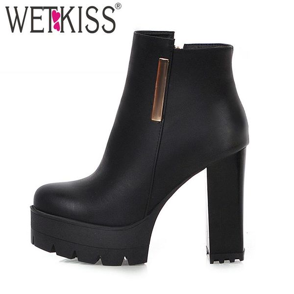 boots wetkiss platform women high heels thick ankle boot female metal shoes ladies round toe winter 2021 big size 48, Black
boots wetkiss platform women high heels thick ankle boot female metal shoes ladies round toe winter 2021 big size 48, Black