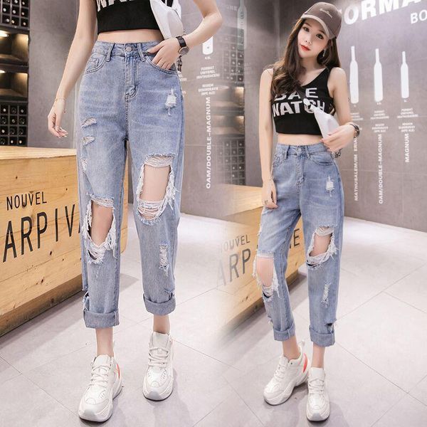 2020 spring summer autumn new women fashion casual denim pants woman female ol high waist jeans jeans woman vq165, Blue
2020 spring summer autumn new women fashion casual denim pants woman female ol high waist jeans jeans woman vq165, Blue