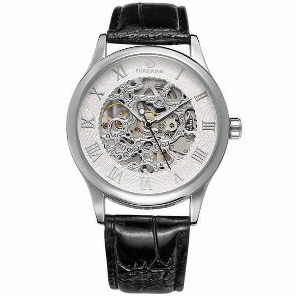 men's selling forsing full hollow mechanical watch men's and women's manual mechanical watches, Slivery;brown
men's selling forsing full hollow mechanical watch men's and women's manual mechanical watches, Slivery;brown