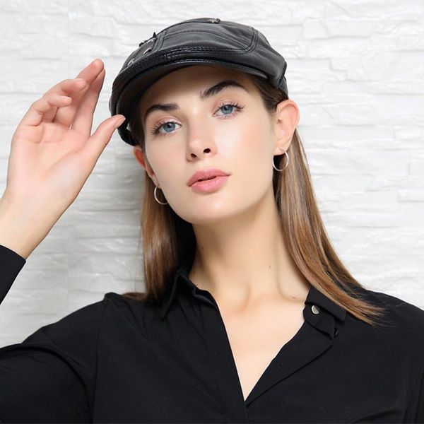 berets fashion flat caps for men hat real leather beret cap women casual sun breathable hats cabbie 2021 chapeau homme, Blue;gray
berets fashion flat caps for men hat real leather beret cap women casual sun breathable hats cabbie 2021 chapeau homme, Blue;gray