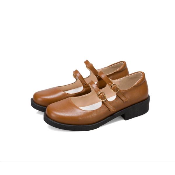 new 2021 ladies spring summer mary jane shoes for girls women low heel faux leather round toe buckle strap brown casual shoes, Black
new 2021 ladies spring summer mary jane shoes for girls women low heel faux leather round toe buckle strap brown casual shoes, Black