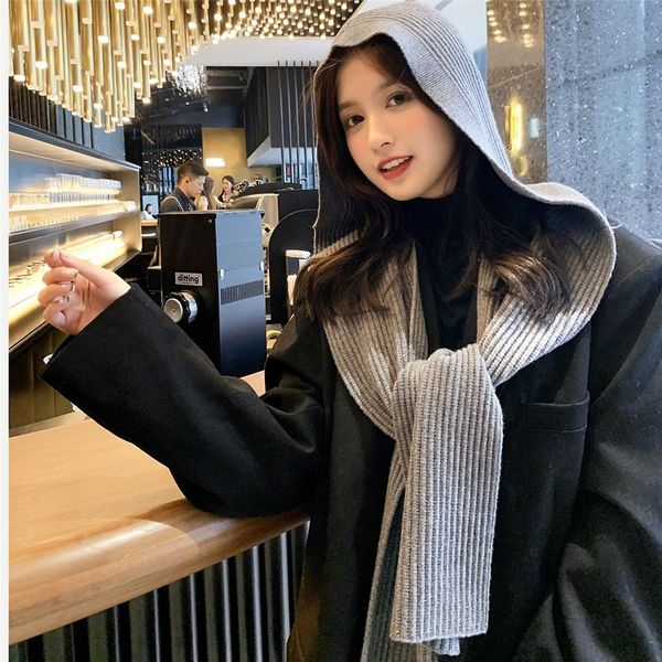 korean new knitting wool multi-purpose warm scarf for women's winter thickened hat wind protection neck neck neck wet shawl, Blue;gray
korean new knitting wool multi-purpose warm scarf for women's winter thickened hat wind protection neck neck neck wet shawl, Blue;gray