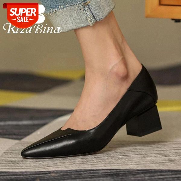 rizabina women pumps genuine leather square heel women shoes fashion spring autumn shoes working footwear size 33-40 #hq8w
rizabina women pumps genuine leather square heel women shoes fashion spring autumn shoes working footwear size 33-40 #hq8w