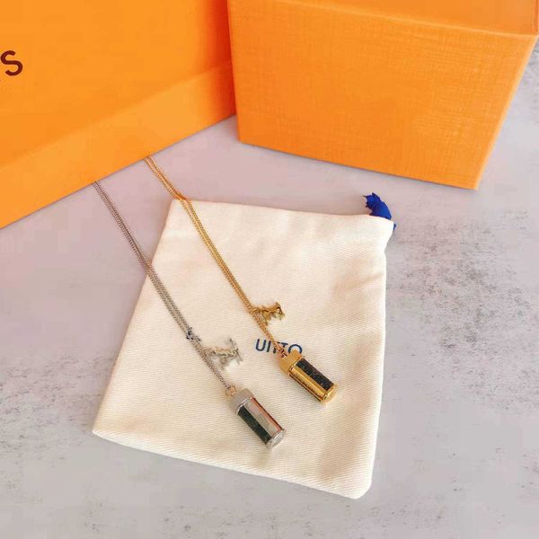 luxury designer necklace, perfume bottle necklace love necklaces ladies and gentlemen classic styles social gatherings, gifts are very, Silver
luxury designer necklace, perfume bottle necklace love necklaces ladies and gentlemen classic styles social gatherings, gifts are very, Silver