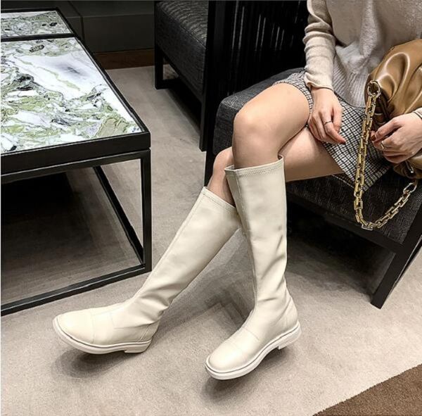 2021 boot for women knee boots leather triple black white fashion girl outdoor shoes size 35-40
2021 boot for women knee boots leather triple black white fashion girl outdoor shoes size 35-40